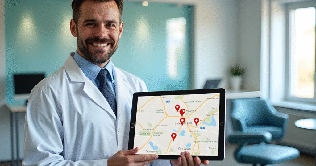 Dentist working to fix why his business website is not ranking on Google